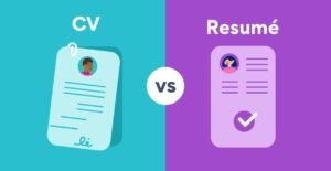 diferencia entre un curriculum vitae (CV) y un currículum