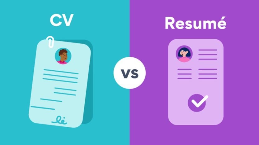 diferencia entre un curriculum vitae (CV) y un currículum